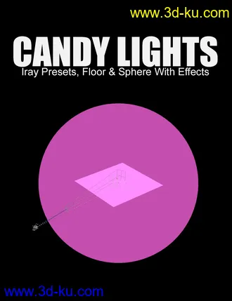 3D打印模型Candy Lights - DAZ Studio Iray的图片