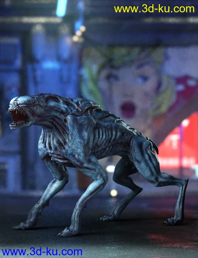 Cassius HD for Daz Dog 8模型的图片1