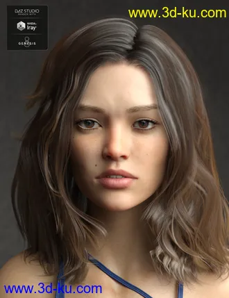 3D打印模型Catallena HD for Genesis 8 Female的图片