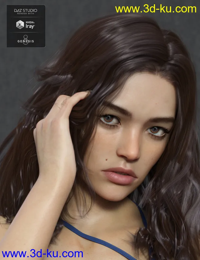 Catallena HD for Genesis 8 Female模型的图片6