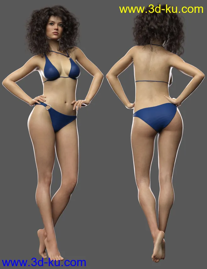 Catallena HD for Genesis 8 Female模型的图片7