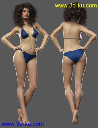 3D打印模型Catallena HD for Genesis 8 Female的图片