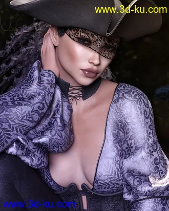 3D打印模型CB Saltair Clothing Set for Genesis 3 and 8 Female(s)的图片