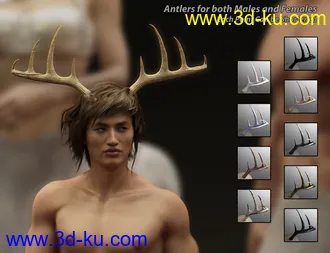 3D打印模型CC Centaur Breeds for Genesis 8 Male and Female Centaur的图片