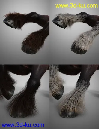 3D打印模型Centaur Maxx for Genesis 8 Male Centaur的图片