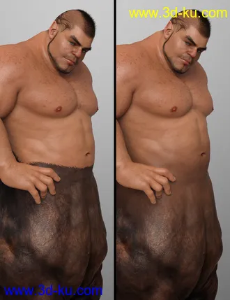 3D打印模型Centaur Maxx for Genesis 8 Male Centaur的图片