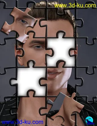 3D打印模型Character Converter from Genesis 3 Male to Genesis 8 Male的图片