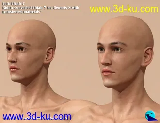 3D打印模型Character Converter from Genesis 3 Male to Genesis 8 Male的图片