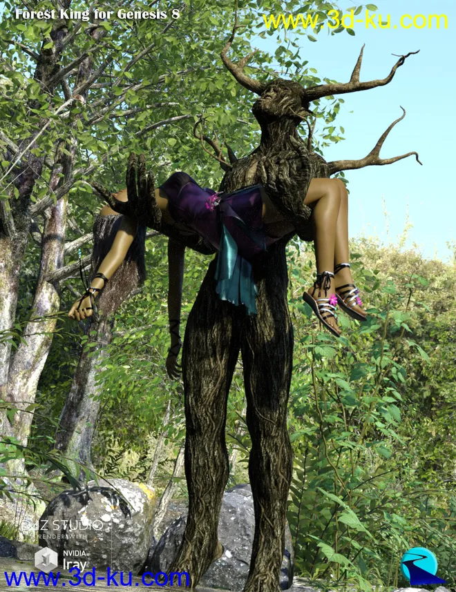 Character Converter from Genesis 3 Male to Genesis 8 Male模型的图片14