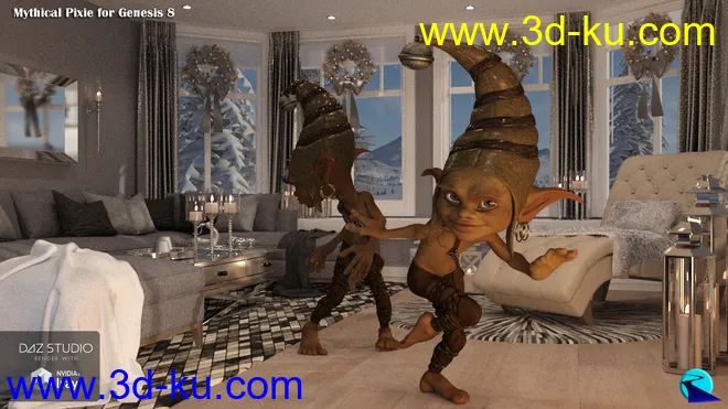 Character Converter from Genesis 3 Male to Genesis 8 Male模型的图片15