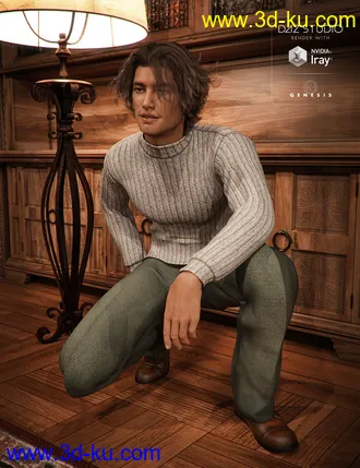 3D打印模型Civilized Man for Genesis 3 Male(s)的图片