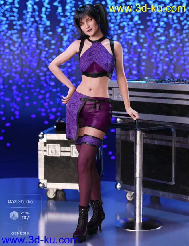 Clear Point Outfit Textures模型的图片3