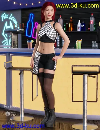 3D打印模型Clear Point Outfit Textures的图片