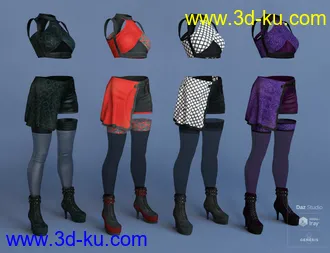 3D打印模型Clear Point Outfit Textures的图片