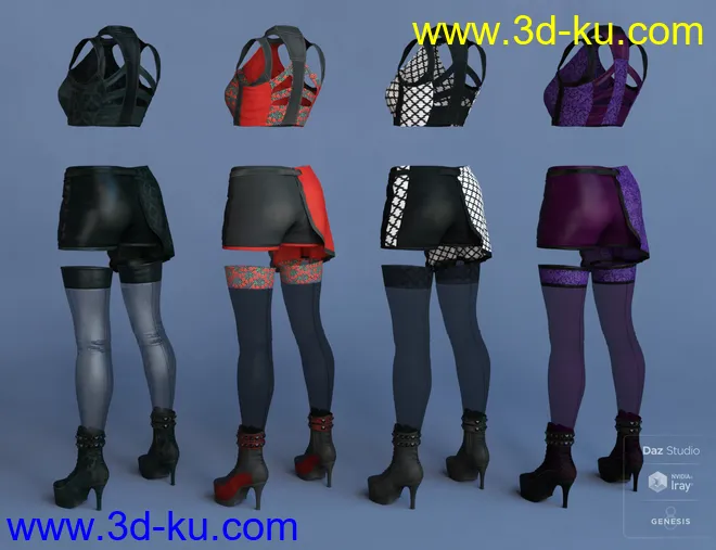 Clear Point Outfit Textures模型的图片7