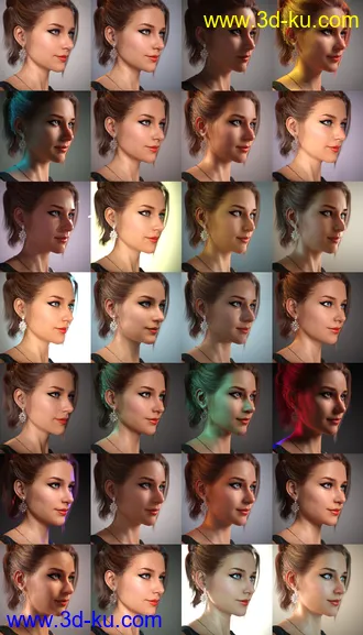 3D打印模型Click N Render IBL Set的图片