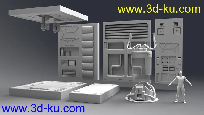 Clone Room Construction Kit模型的图片5