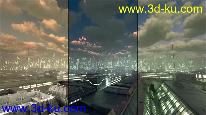 Cloudscape Creator - Bare Sky HDRIs for Iray模型的图片4