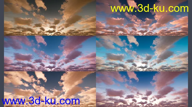 Cloudscape Creator - Bare Sky HDRIs for Iray模型的图片5