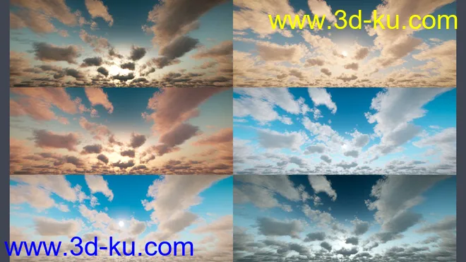 Cloudscape Creator - Bare Sky HDRIs for Iray模型的图片6