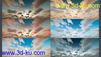 3D打印模型Cloudscape Creator - Bare Sky HDRIs for Iray的图片