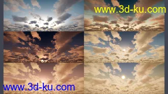 3D打印模型Cloudscape Creator - Bare Sky HDRIs for Iray的图片