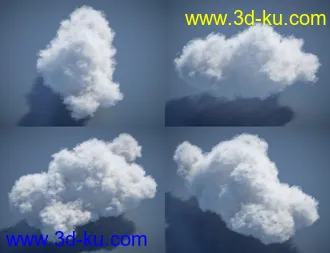 3D打印模型Cloudscape Creator - Hero Clouds for Iray的图片