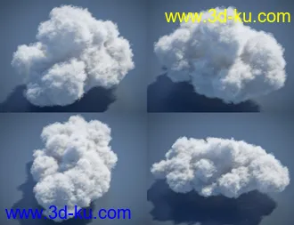 3D打印模型Cloudscape Creator - Hero Clouds for Iray的图片