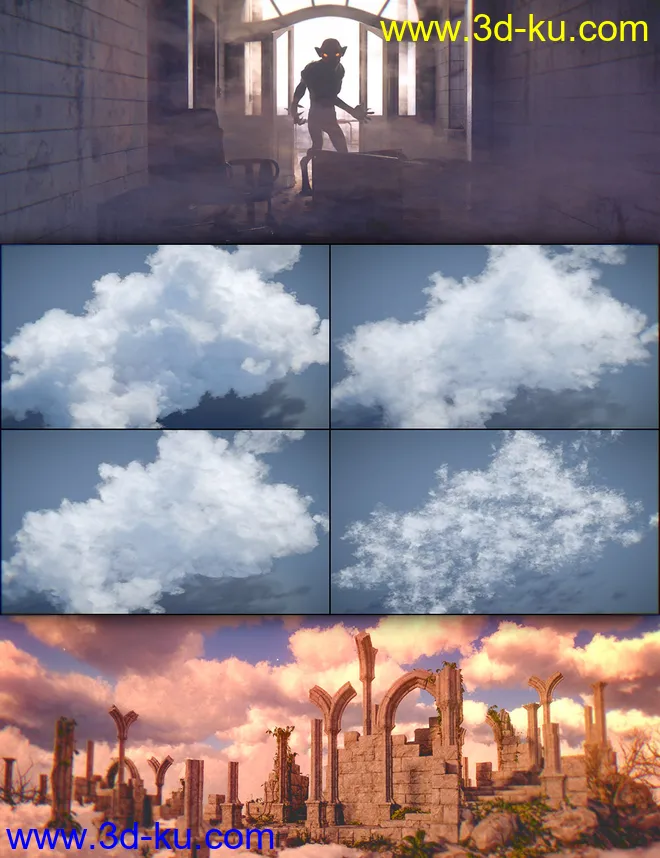 Cloudscape Creator - Material Expansion模型的图片1