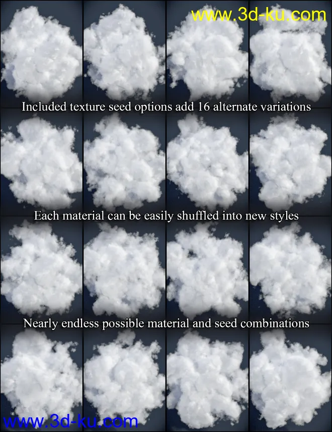 Cloudscape Creator - Material Expansion模型的图片10