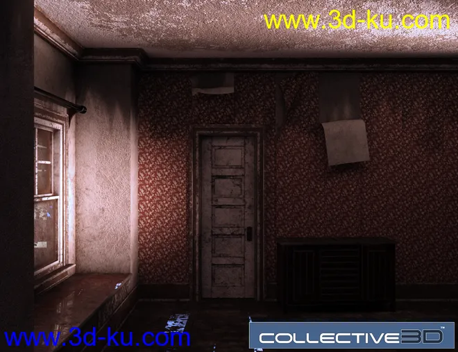 Collective3d Movie Sets Haunted Interior模型的图片4