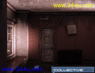 3D打印模型Collective3d Movie Sets Haunted Interior的图片