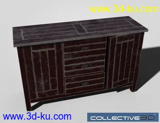 3D打印模型Collective3d Movie Sets Haunted Interior的图片
