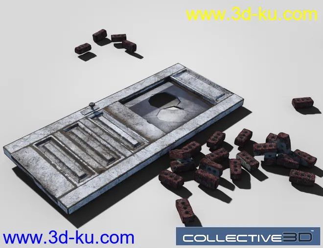 Collective3d Movie Sets Haunted Interior模型的图片9