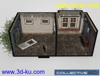 3D打印模型Collective3d Movie Sets Haunted Interior的图片