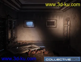 3D打印模型Collective3d Movie Sets Haunted Interior的图片