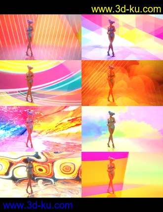 3D打印模型Color Shock的图片