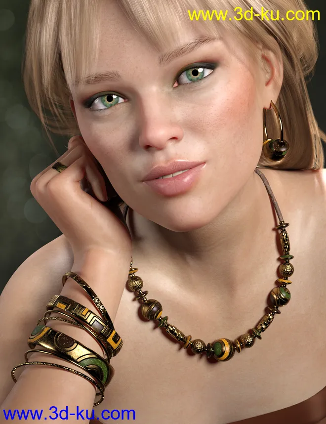Colorful Jewelry for Genesis 8 Female(s)模型的图片9