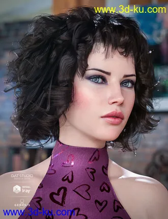 3D打印模型Colors for BeDazzle Hair的图片