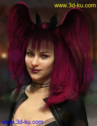 3D打印模型Colors for Belfry Hair的图片