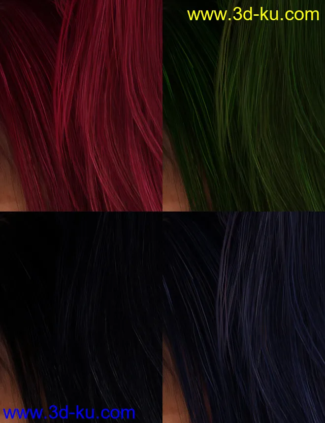 Colors for Belfry Hair模型的图片2