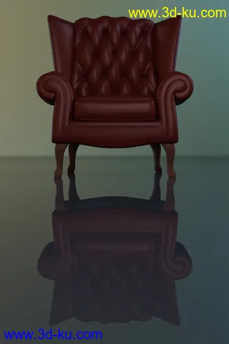 3D打印模型Comfortable Chair的图片