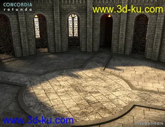 3D打印模型Concordia Rotunda的图片