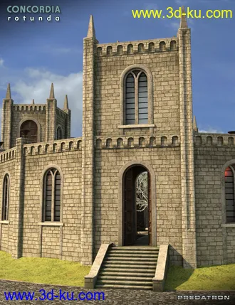 3D打印模型Concordia Rotunda的图片