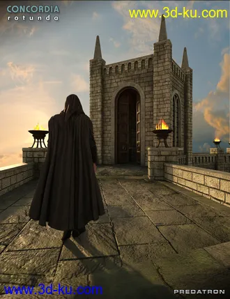 3D打印模型Concordia Rotunda的图片