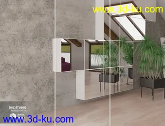 3D打印模型Concrete - Iray Shaders的图片