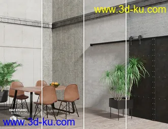 3D打印模型Concrete - Iray Shaders的图片