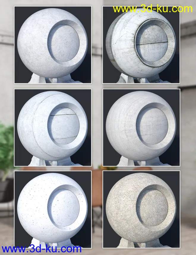 Concrete - Iray Shaders模型的图片6