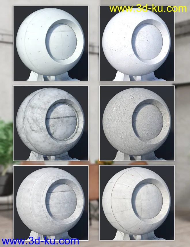 Concrete - Iray Shaders模型的图片7