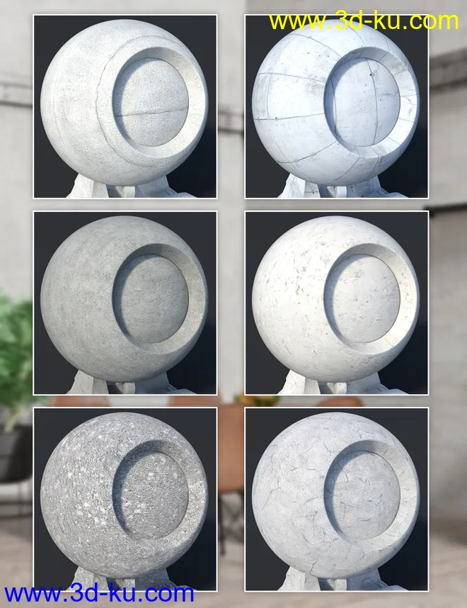 Concrete - Iray Shaders模型的图片8